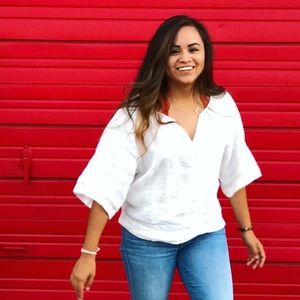 Zara Basic White Top